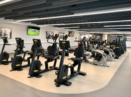 The UKHS Cardiac Rehab exercise space.